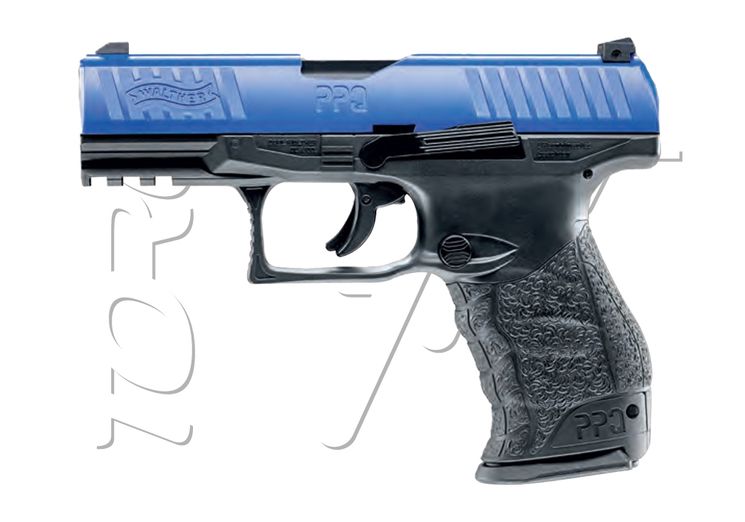 Pistolet DEFENSE WALTHER PPQ M2 T4E CAL 0.43 CO2 BLACK BLUE UMAREX