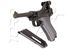 Pistolet LUGER P08 FULL METAL BLOWBACK CO2 BLACK KWC