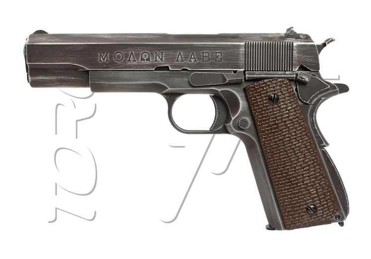 Pistolet 1911 MOLON LABE GAZ AW CUSTOM GREY BROWN