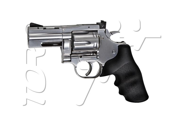 Revolver 4.5mm (Billes) DAN WESSON DW715 2.5" SILVER CO2 ASG