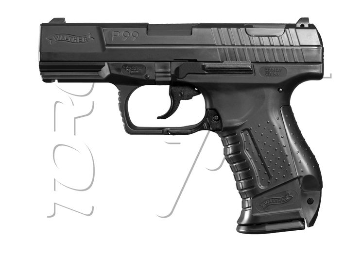 Pistolet WALTHER P99 SPRING 0.5 joules BLACK UMAREX