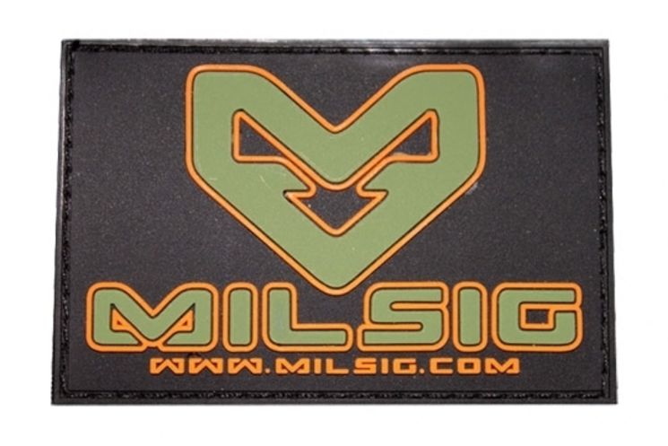 Patch PVC VELCRO MILSIG 7.5X5 CM