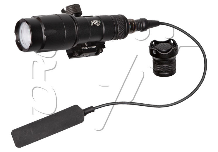 Lampe tactique STRIKE SYSTEMS 280-320 LUMENS ASG BLACK