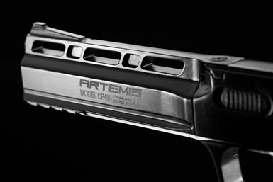 Pistolet Tir Sportif CP400 Artemis 4,5 mm Plomb CO2 8 Coups de Arte