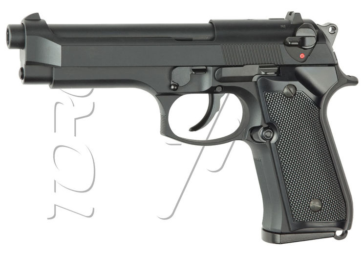 Pistolet BERETTA M9 BLOWBACK GAZ ASG 