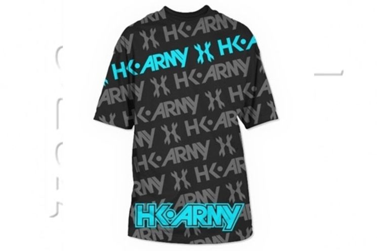 HK T-SHIRT ALL OVER 2.0 TURQUOISE