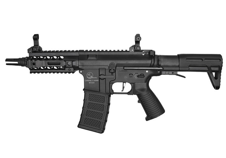Fusil M15 ARMALITE URX-SBR VALUEPACK BLACK AEG ASG
