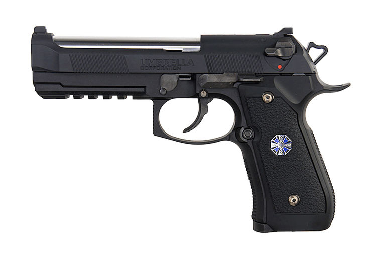 Pistolet BERETTA M92 EDITION LIMITEE BIOHAZARD ALBERT W. MODEL 01P GAZ TOKYO MARUI
