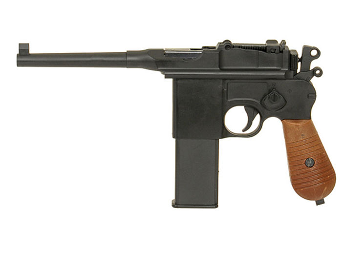 Pistolet MAUSER C96 M712 WWII CO2 WW2 WELL