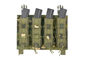 Porte 4 CHARGEURS TYPE P90/UMP/MP5 SYSTEME BOUCLE ET VELCRO CAMO MT