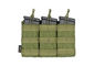 Porte 3 CHARGEURS TYPE M4/M16 SYSTEME MOLLE OLIVE