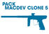 Pack lanceur MACDEV CLONE 5 + MASQUE + BOUTEILLE + LOADER