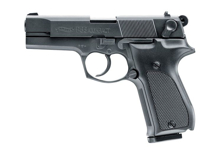 Pistolet Alarme 9mm PAK WALTHER P88 BLACK 10 COUPS UMAREX