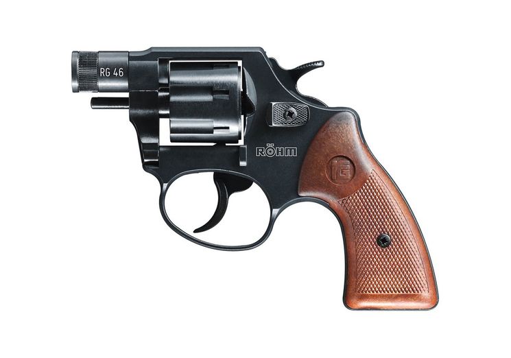 Revolver Alarme 6mm FLOBERT COLT ROHM RG46 BLACK BROWN 7 COUPS UMAREX