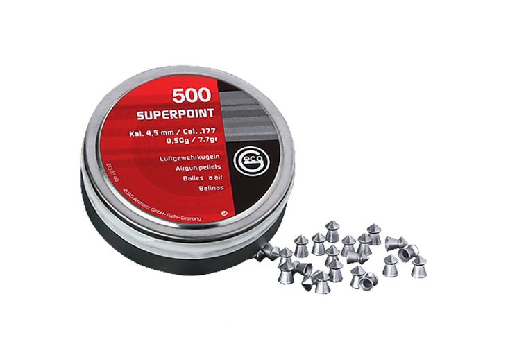 Plombs 4.5mm GECO SUPERPOINT 0.50g POINTUS X500