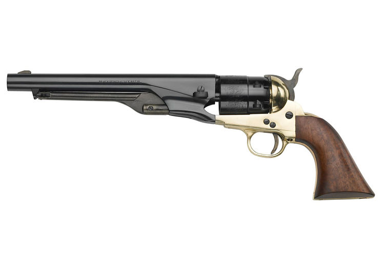 Revolver COLT 1860 ARMY SHERIFF LAITON LONG 13" Calibre 44 PIETTA (cab44)