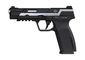 Pistolet SMITH & WESSON PIRAHNA MKI BLACK SILVER 22BBS GAZ G&G ARMAMENT