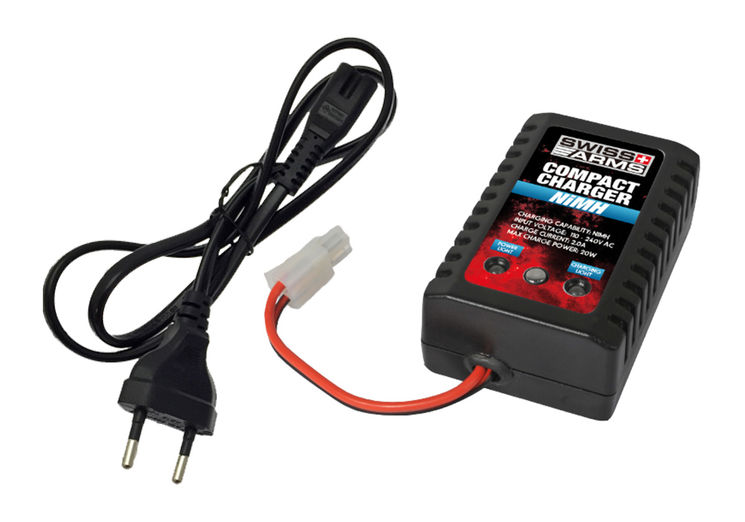 Chargeur BATTERIE NIMH 8.4V - 9.6V COMPACT SWISS ARMS