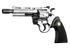 Revolver alarme 380/9mm RK COLT PYTHON 4" SILVER 6 COUPS KIMAR