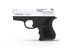 Pistolet Alarme 8mm PAK T205 MINI NICKEL POLI BRILLANT RETAY