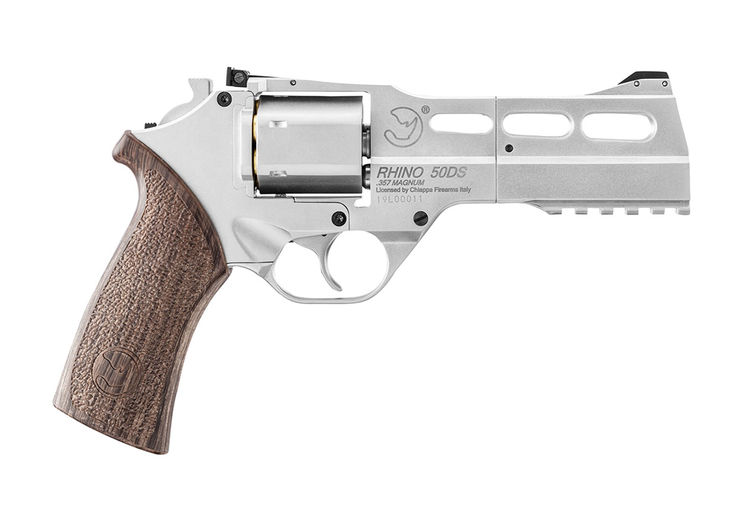 Revolver 4.5mm (Billes et Plomb) RHINO 50DS SILVER CO2 CHIAPPA