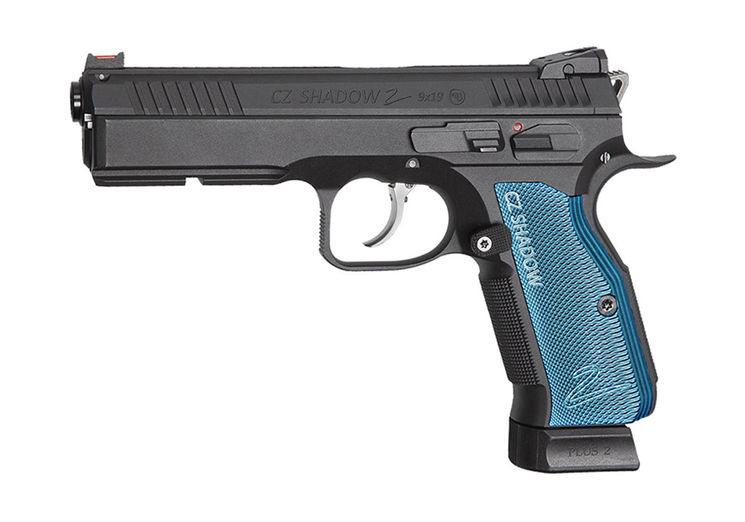 Pistolet 4.5mm (Billes) CZ SHADOW 2 BLACK BLUE CO2 ASG