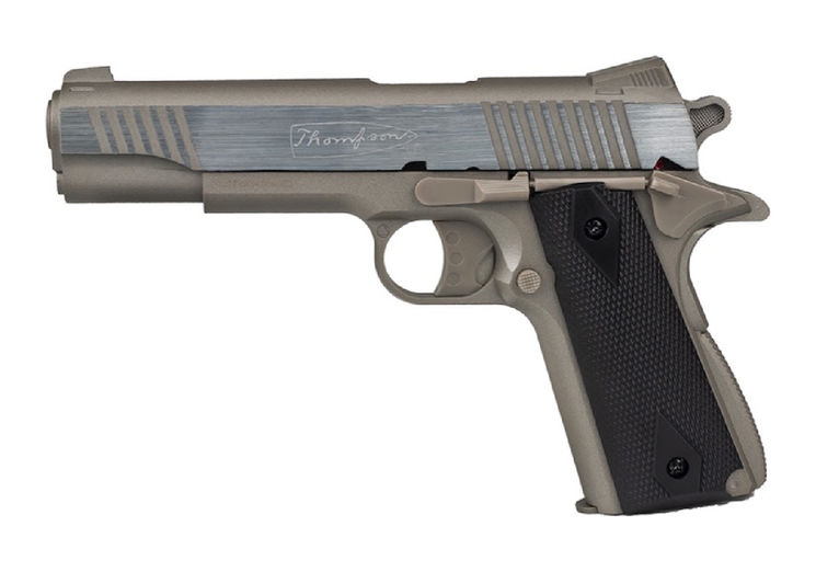 Pistolet 4.5mm (Plomb) COLT 1911 THOMPSON SILVER CO2 (E=3J) CYBERGUN