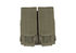 Porte 2 CHARGEURS TYPE M4/M16 SYSTEME MOLLE MILTEC OLIVE