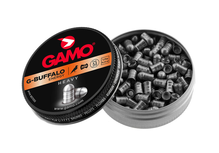 Plombs 4.5mm GAMO G-BUFFALO ENERGY LOURDS DOMES BOITE X200