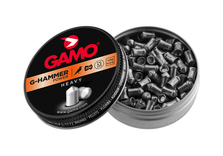 Plombs 4.5mm GAMO G-HAMMER POWER LOURDS POINTUS BOITE X200
