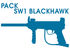 Pack lanceur VALKEN SW1 BLACKHAWK CALIBRE 0.68 + MASQUE + BOUTEILLE + LOADER *