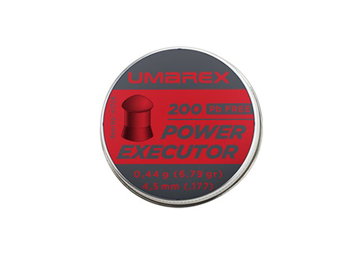 Plombs 4.5mm UMAREX POWER EXECUTOR ECOLOGIQUE SANS PLOMB TETE DOME 0.44g X200