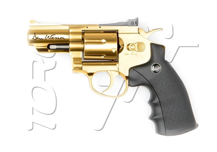 Revolver 4.5mm (Billes) DAN WESSON 2.5" CO2 GOLD ASG