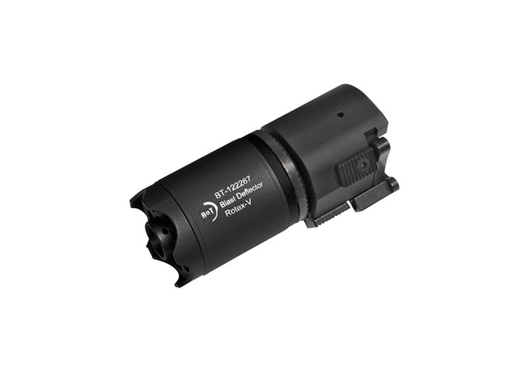 Silencieux B&T ROTEX-V BLAST DEFLECTOR 14 mm ANTIHORAIRE ASG BLACK