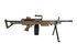 Fusil M249 MK1 2400 BBs BLACK FN HERSTAL A&K CYBERGUN