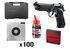 Pack Pistolet 4.5mm (Billes) BERETTA M92 A1 FULL AUTO CO2 BLACK UMAREX