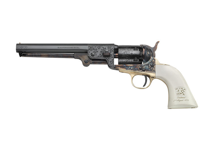 Revolver COLT 1851 NAVY YANK ACIER WILD BILL HICKOK GRAVE EDITION LIMITEE Calibre 44 PIETTA (yan44leigwbh)