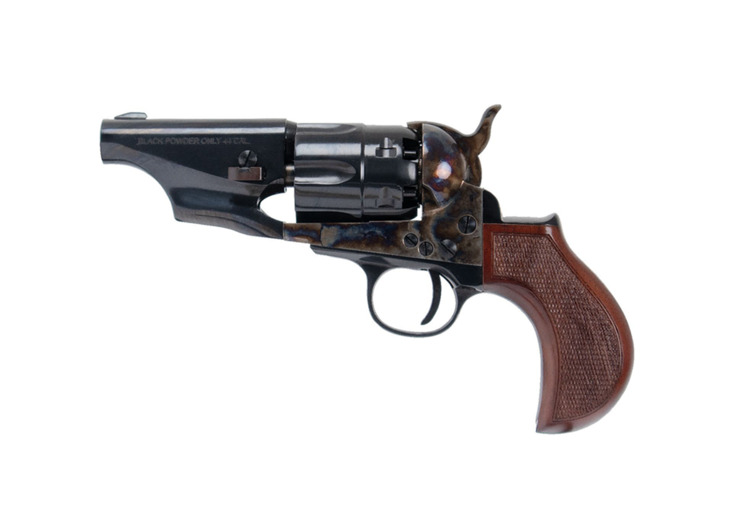 Revolver COLT 1862 POCKET POLICE SNUBNOSE ACIER Calibre 44 PIETTA (cppsnb44mtlc)