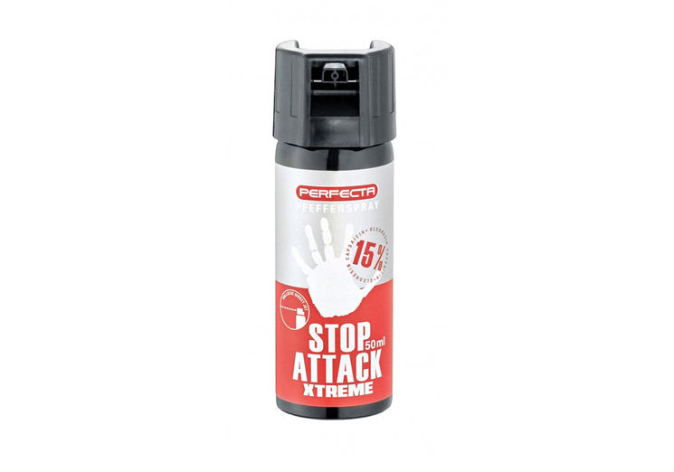 Aérosol lacrymogène GAZ POIVRE STOP ATTACK XTREME 50ML PERFECTA UMAREX
