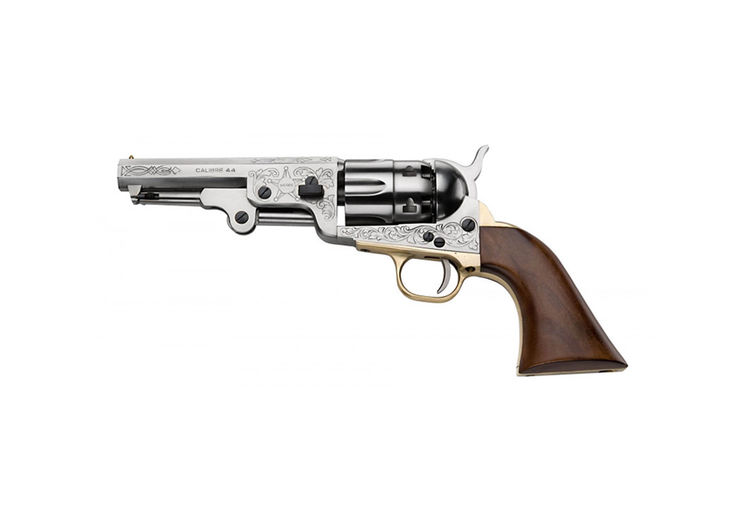 Revolver COLT 1851 NAVY YANK ACIER OLD MODEL POLI Calibre 44 PIETTA (yaom44)