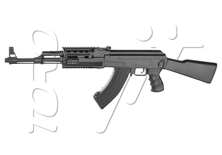 Fusil AK47 TACTICAL FULL STOCK KALASHNIKOV 550 BBs AEG CYBERGUN