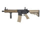 Fusil MK18 SA-C19 CORE METAL FIBRE DE NYLON CHAOS BRONZE BLACK/TAN DANIEL DEFENSE SPECNA ARMS 
