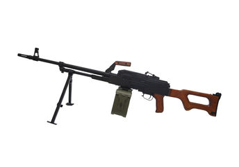AK : Fusil airsoft AK47S - tout métal, bois (CM.042S) 