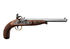 Pistolet CONTINENTAL TARGET SILEX PEDERSOLI CAL 44 LISSE (S.374)