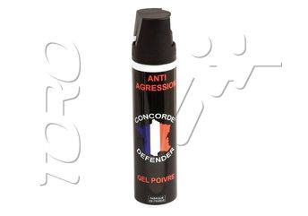 Spray lacrymogène Rouge à lèvres - Gel poivre - 22 ml