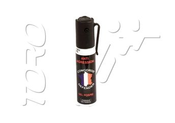 Spray Bombe lacrymogène Anti agression Gaz GEL Poi-vre 25 ML pack 2 A lire