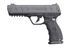 Pistolet DEFENSE LTL BRAVO 1.50 CALIBRE 0.50 CO2 BLACK SILVER 18 JOULES + 50 BALLES CAOUTCHOUC