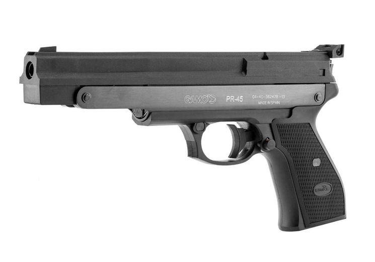 Pistolet 4.5mm (Plomb) PR45 AIR COMPRIME AMBIDEXTRE GAMO 
