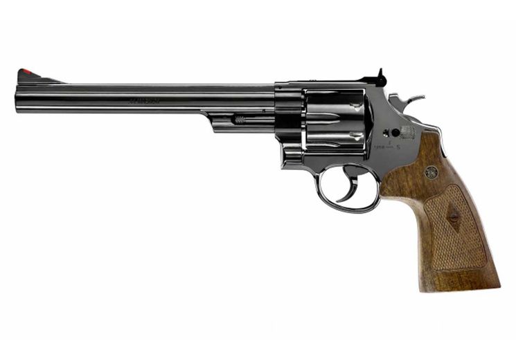 Revolver 4.5mm (Billes) SMITH & WESSON M29 8 3/8" FULL METAL CO2 POLISHED AND BLUED (Bleui) UMAREX