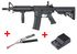 Pack fusil SA-C04 CORE M4 RIS COURT METAL FIBRE DE NYLON BLACK SPECNA ARMS + BATTERIE LIPO + CHARGEUR BATTERIE LIPO